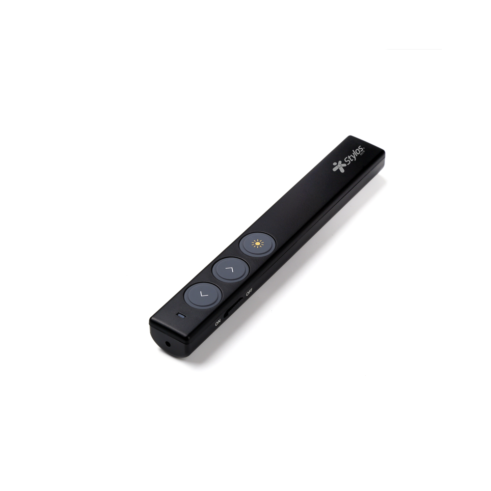APUNTADOR STYLOS NEGRO UNIVERSAL, USB, 200 MTS, 2.4 G (STAPRL1B)