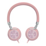 DIADEMA LF ACOUSTICS CON MICROFONO 3.5 MM 20mW FEEL ROSA LA-927239