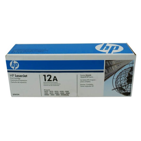TONER HP 12A NEGRO PARA LASERJET 3015, 3052 (Q2612A)