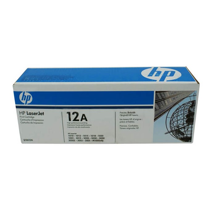 TONER HP 12A NEGRO PARA LASERJET 3015, 3052 (Q2612A)