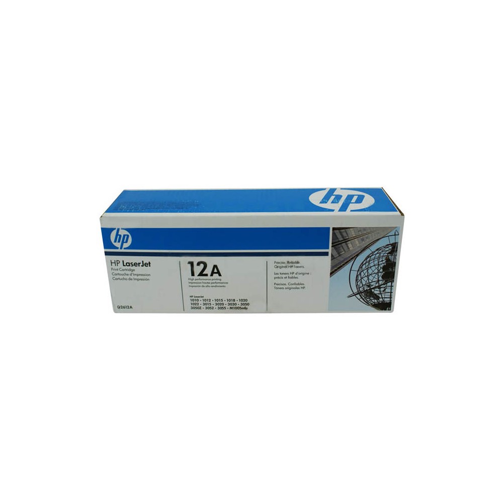 TONER HP 12A NEGRO PARA LASERJET 3015, 3052 (Q2612A)