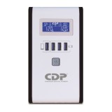 NOBREAK/UPS MARCA CDP MOD RU-SMART751 750VA/375W 10 CONT LCD REG. BAT.