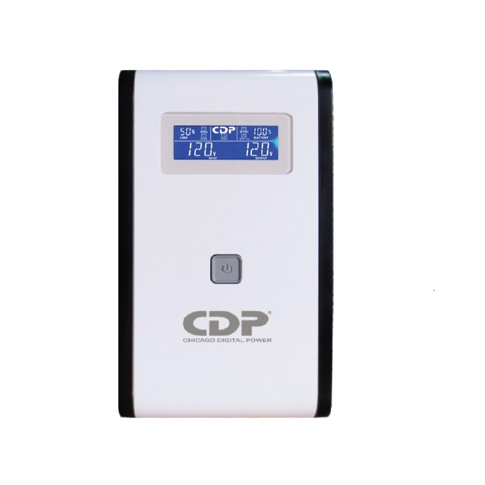 NOBREAK/UPS MARCA CDP R-SMART1010 1000VA/500W 10 CONT LCD REG. BAT. SU