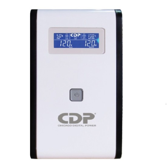 NOBREAK/UPS MARCA CDP R-SMART1010 1000VA/500W 10 CONT LCD REG. BAT. SU