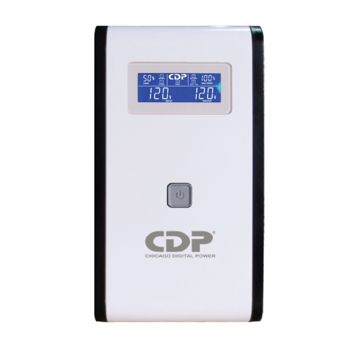 NOBREAK/UPS MARCA CDP MOD R-SMART751 750VA/375W 10 CONT LCD REG. BAT.