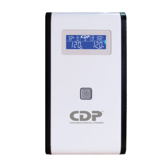 NOBREAK/UPS MARCA CDP MOD R-SMART751 750VA/375W 10 CONT LCD REG. BAT.