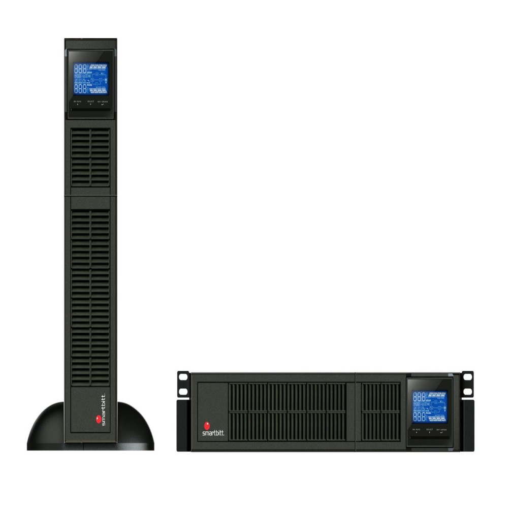 SMARTBITT SBOL3KRT2U-1 3KVA/2700 WA, ONLINE,TORRE/RACK 2U,120V,4CONT