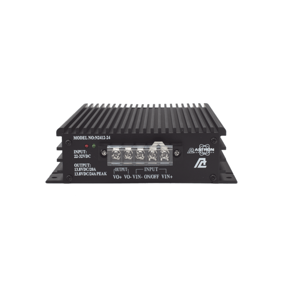 Convertidor DC-DC Astron 22- 32Vdc, 13.8 Vcc, 10 Amp)