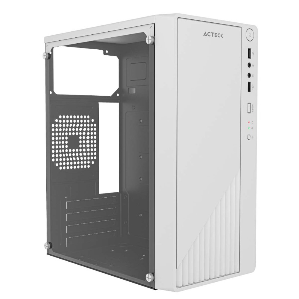 GABINETE ACTECK (AC-939522) KIOTO GC220 MICRO ATX,FUENTE 500W,2*USB 2.