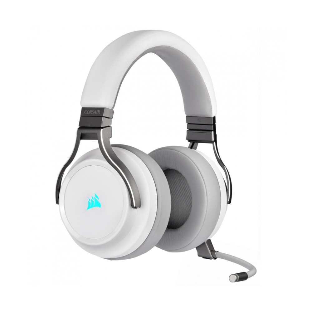 AUDIFONOS CORSAIR (CA-9011186-NA) VIRTUOSO WIRELESS SE RGB WHITE 7.1CH