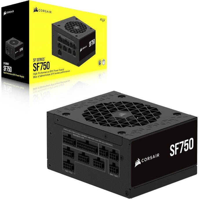 FUENTE DE PODER CORSAIR (CP-9020284-NA) SF750, 750W, 80 PLUS PLATINUM,