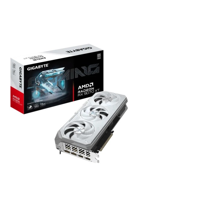 TARJETA DE VIDEO GIGABYTE (GV-R907XGAMINGOCICE-16GD) RX 9070 XT,16GB,G