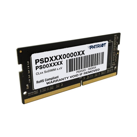 MEMORIA SODIMM DDR4 PATRIOT (PSD416G32002S) 16GB (1 X 16GB), 3200MHZ,