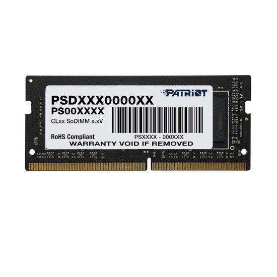 MEMORIA SODIMM DDR4 PATRIOT (PSD416G32002S) 16GB (1 X 16GB), 3200MHZ,