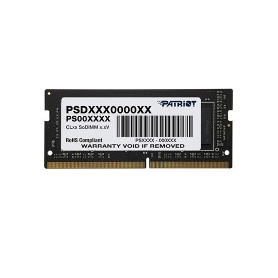 MEMORIA SODIMM DDR4 PATRIOT (PSD48G32002S) 8GB (1 X 8GB), 3200MTS, CL2