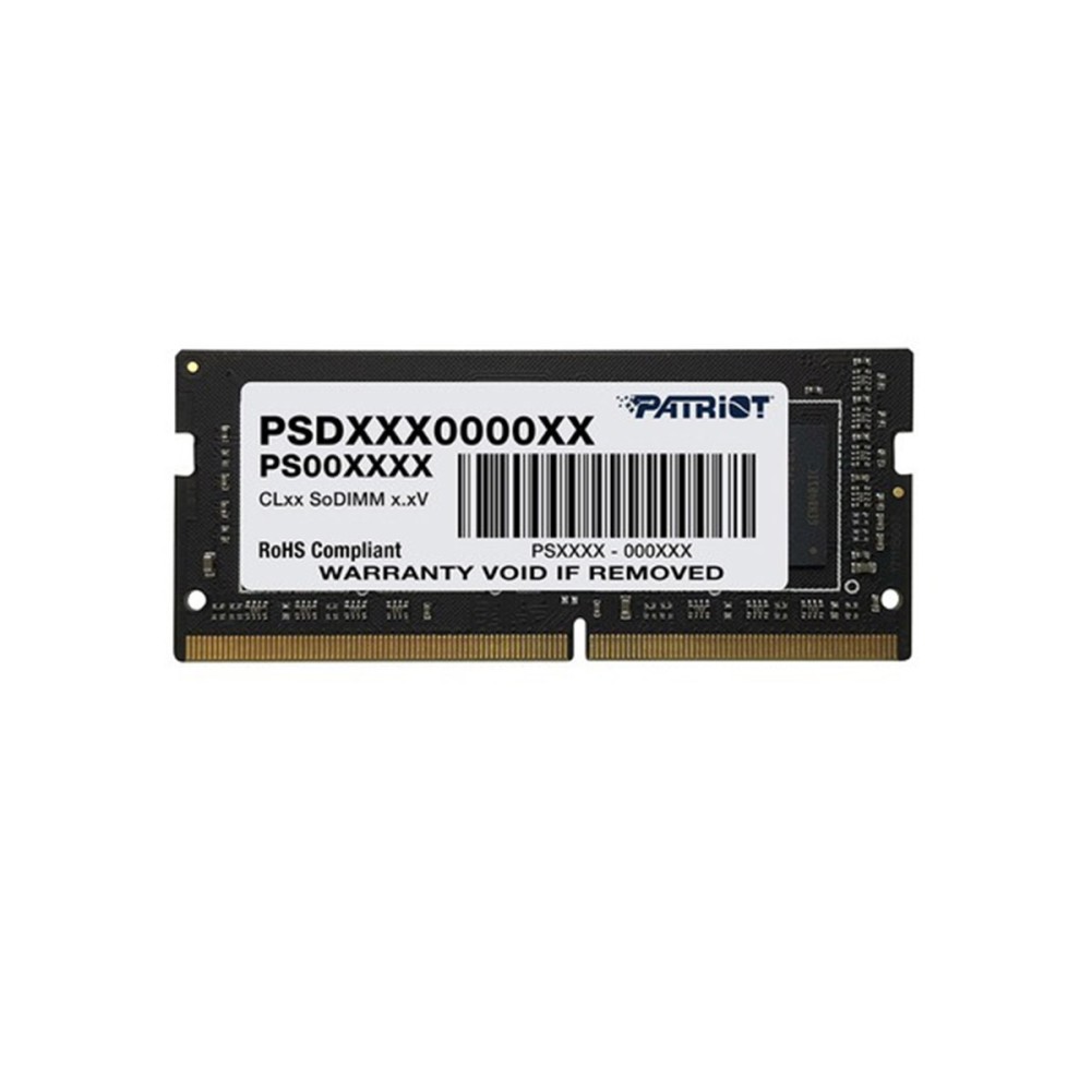MEMORIA SODIMM DDR4 PATRIOT (PSD48G32002S) 8GB (1 X 8GB), 3200MTS, CL2