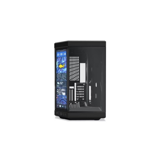 GABINETE HYTE (CS-HYTE-Y70TTI-BB) PITCH BLACK, Y70 LCD TOUCH INFINITE
