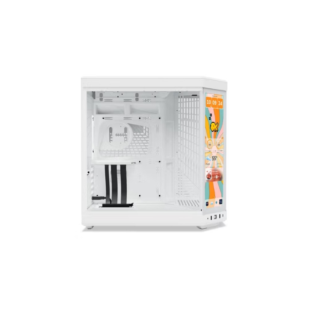 GABINETE HYTE (CS-HYTE-Y70TTI-WW) SNOW WHITE, Y70 LCD TOUCH INFINITE D