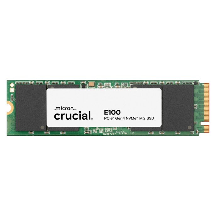 UNIDAD SSD M.2 CRUCIAL 2TB (CT2000E100SSD8) E100, PCIE GEN4, NVME, 228