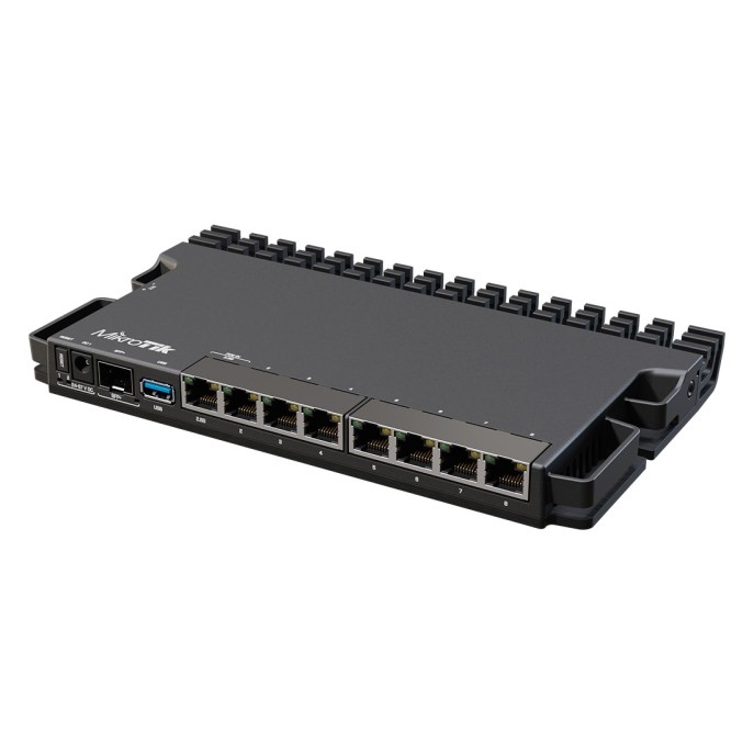 RB5009UG+S+IN, Ruteador 7xGEth, 1x2.5GEth, 1xSFP+ 10G, 4 nucleos 1.4Gh