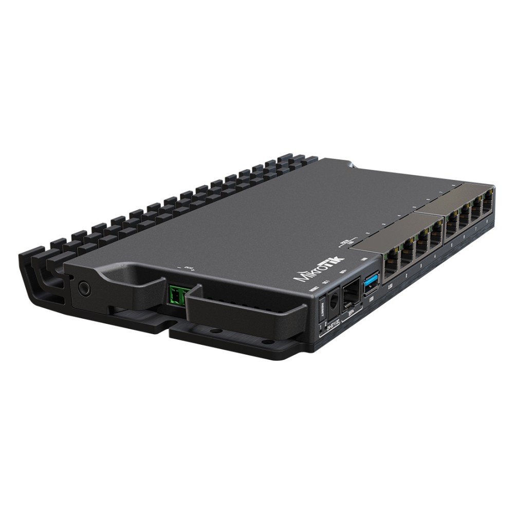 RB5009UG+S+IN, Ruteador 7xGEth, 1x2.5GEth, 1xSFP+ 10G, 4 nucleos 1.4Gh