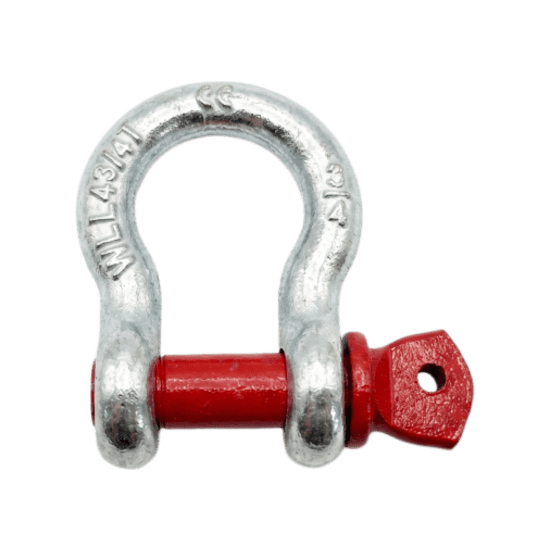 Grilllete Lira (Anchor Shackle) / 4.75 T WLL / Cuerpo 3/4" Acero Forja
