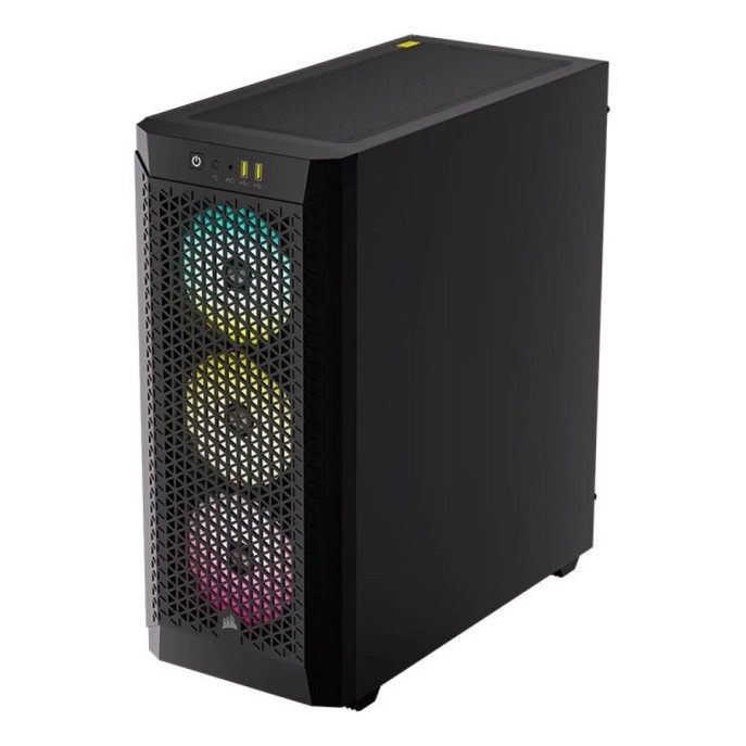 GABINETE CORSAIR (CC-9011272-WW) 480T RGB AIRFLOW,NEGRO,CRISTAL TEMPLA