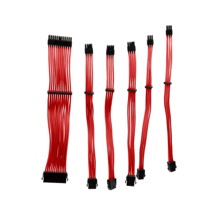 CABLES PSU EXTENSION YEYIAN KS1000R KABEL S1000 ROJO PARA/F DE PODER