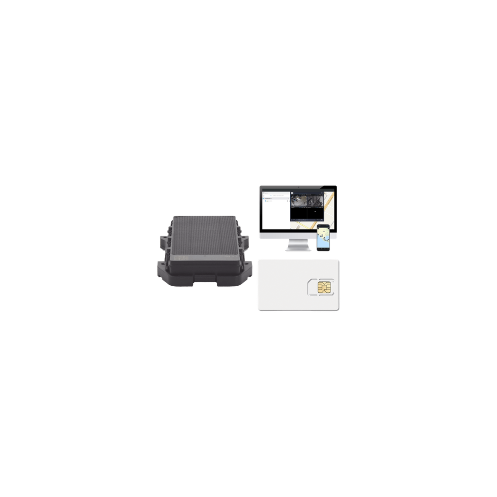 Rastreador GPS 4G / Panel Solar Integrado / IP67 / Batería 10000 mAh /