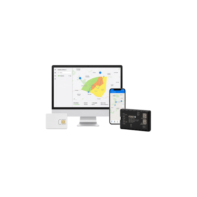 Rastreador GPS Vehicular / 4G LTE Cat 1 / GNSS 41 Satélites / Dead Rec