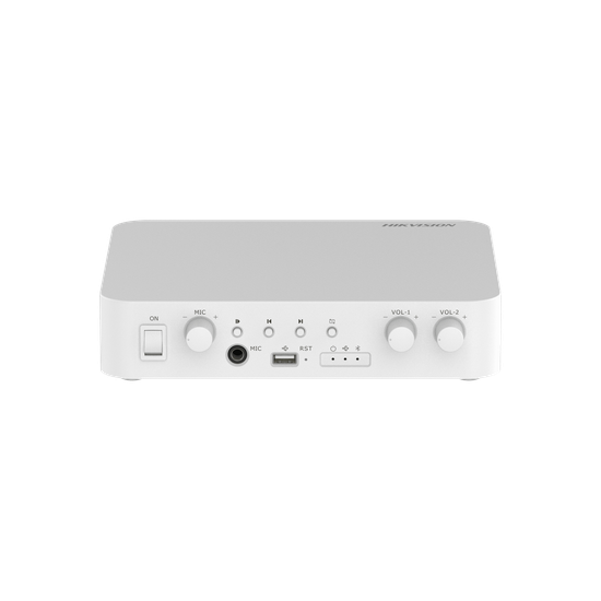 Amplificador de Audio IP / 80 W / 2 Zonas 40 W / 100V/70V / Bluetooth