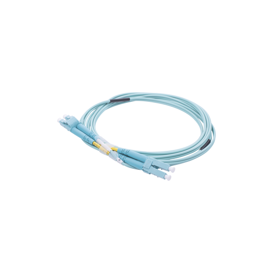 Jumper de Fibra Óptica Multimodo OM3 50/125 LC-LC OFNR (Riser), 2.0 mm