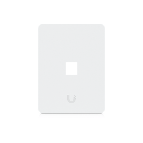 Placa Keystone / 1 Puerto / Superficie Pintable / Montaje Vertical / 4
