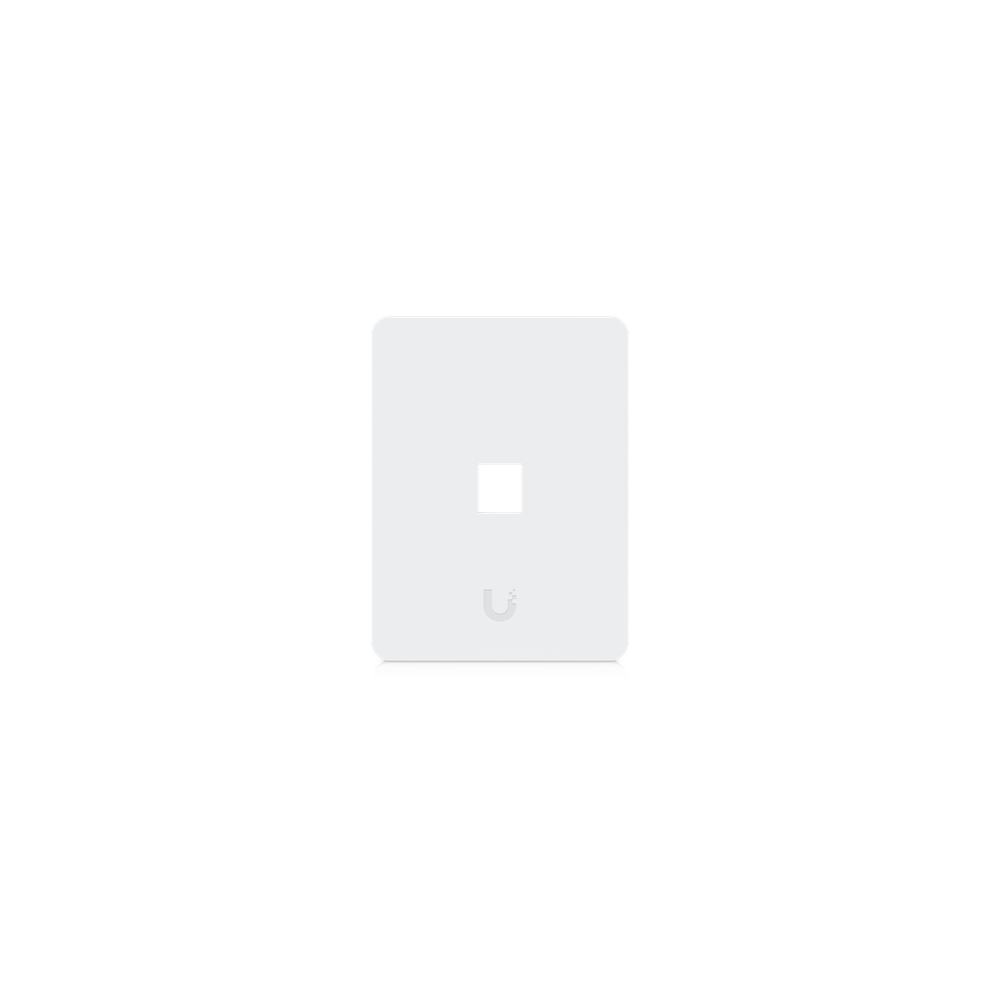 Placa Keystone / 1 Puerto / Superficie Pintable / Montaje Vertical / 4