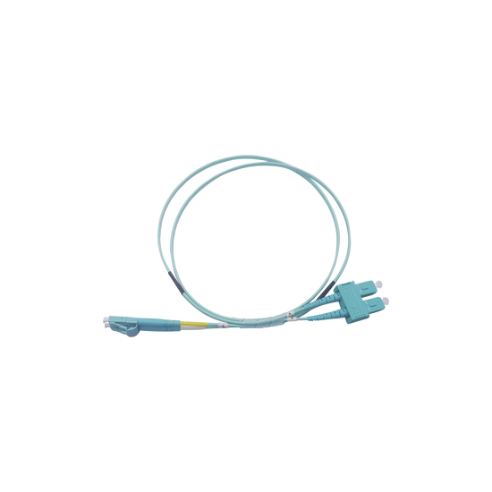 Jumper de Fibra Óptica Multimodo OM3 50/125 LC-SC OFNR (Riser), 2.0 mm