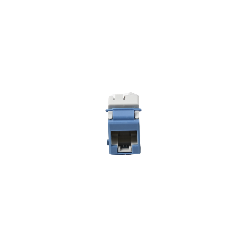 Jack Ultramax Cat6a, Utp, Tipo Keystone, Color Azul, Punch Down