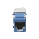 Jack Ultramax Cat6a, Utp, Tipo Keystone, Color Azul, Punch Down