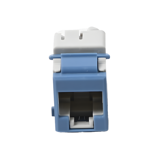 Jack Ultramax Cat6a, Utp, Tipo Keystone, Color Azul, Punch Down
