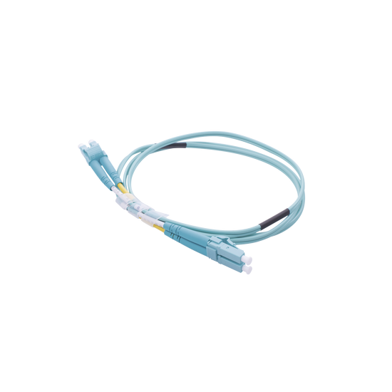 Jumper de Fibra Óptica Multimodo OM4 50/125 LC-LC OFNR (Riser), 2.0 mm