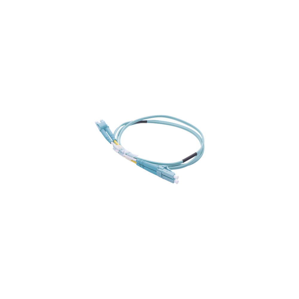 Jumper de Fibra Óptica Multimodo OM4 50/125 LC-LC OFNR (Riser), 2.0 mm