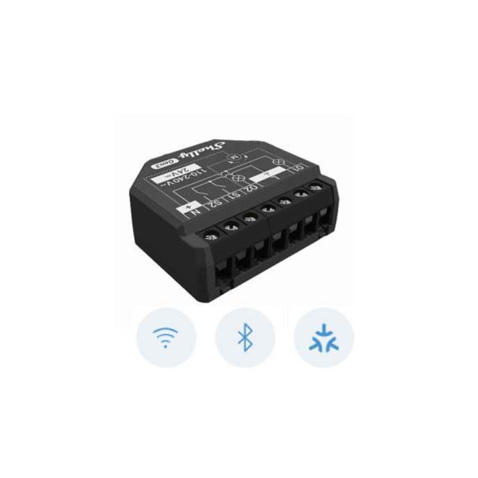 Apagador inteligente Wifi 2.4 / 2 canales Para apagador doble / 10A po