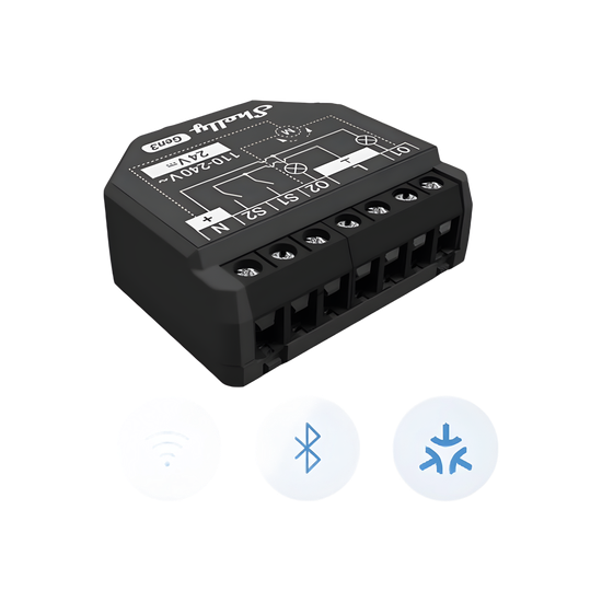 Apagador inteligente Wifi 2.4 / 2 canales Para apagador doble / 10A po