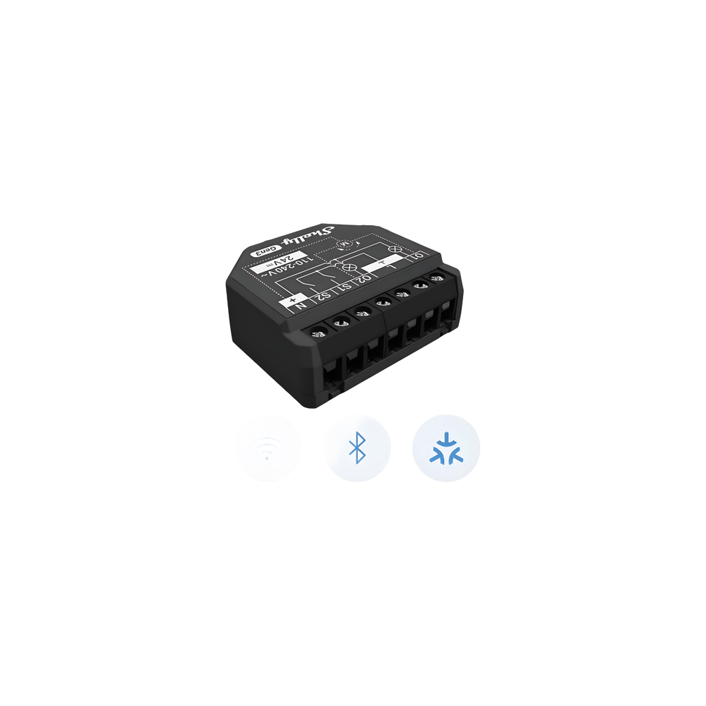 Apagador inteligente Wifi 2.4 / 2 canales Para apagador doble / 10A po