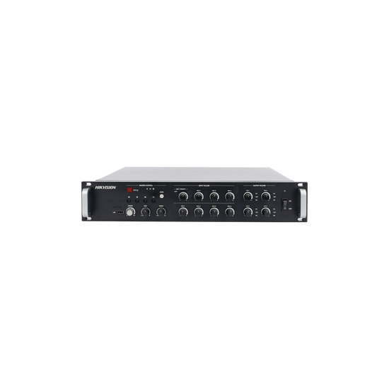 Amplificador de Red | 4 Zonas de 250W | 100V/70v | Calendarización de