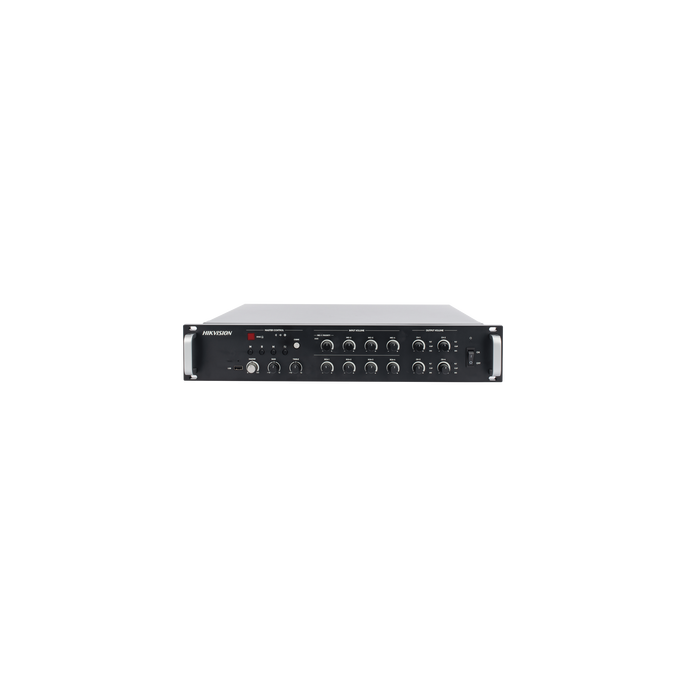 Amplificador de Red | 4 Zonas de 250W | 100V/70v | Calendarización de