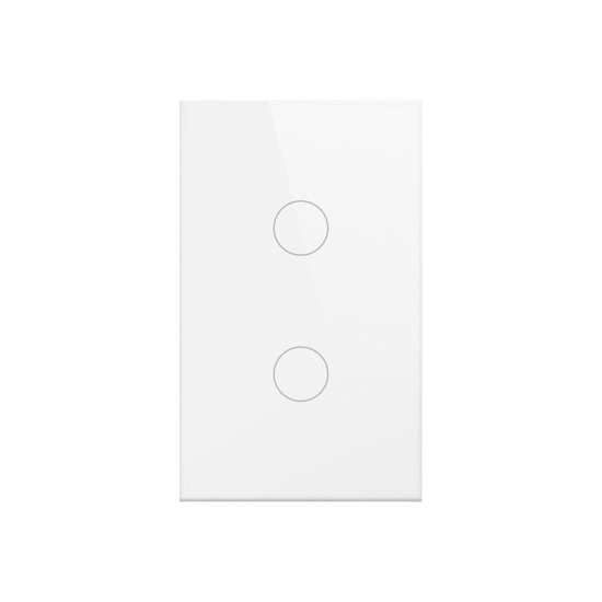 Interruptor Inteligente / 2 Circuitos / ZigBee / 100-250V / 800W por C