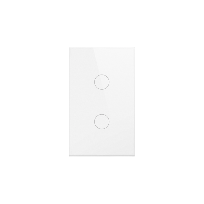 Interruptor Inteligente / 2 Circuitos / ZigBee / 100-250V / 800W por C