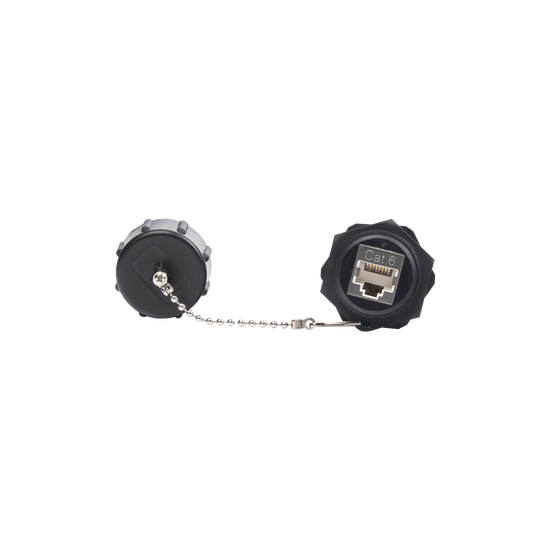 Jack Industrial RJ45 Categoría 6 Blindado, IP67 (Waterproof)