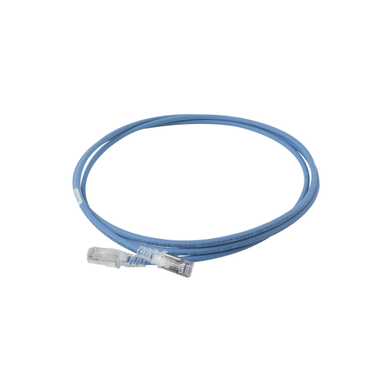 Patch Cord Skinny Cat6A Blindado S/FTP, 2.13 Metros (7 Pies), Diámetro