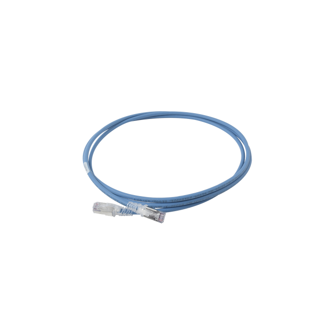 Patch Cord Skinny Cat6A Blindado S/FTP, 2.13 Metros (7 Pies), Diámetro